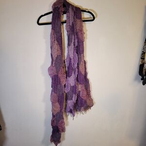 Lavender and Lilac Patchwork Women's Scarf